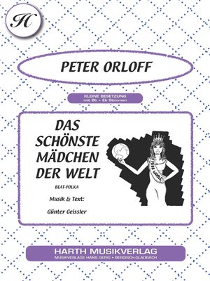 cover image of Das schönste Mädchen der Welt